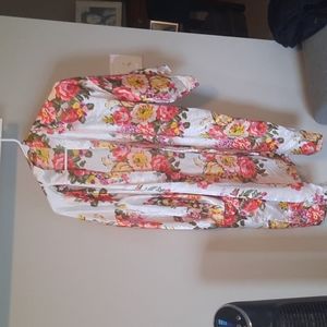 Flower robe